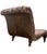 2000 - 2009 Double Wide Tufted Leather Chaise Lounge For Sale - Image 5 of 6