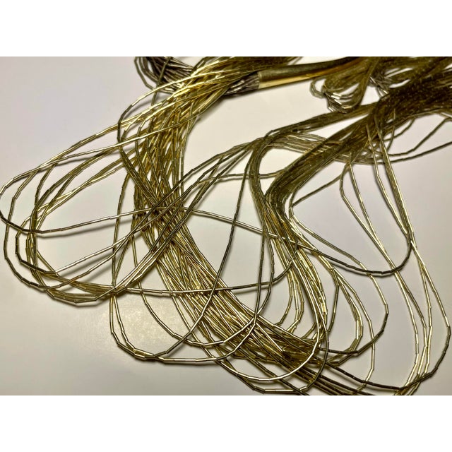 I’m really the most excellent condition, 30 inches long with 30 individual liquid silver strands, soft and silky Sterling...