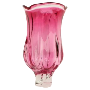 Art Glass Vase attributed to Josef Hospodka for Chribska Glassworks, 1960s