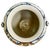Late 20th Century Vintage Italian Majolica Ceramic Vase With Heraldic Crest & Floral Scrollwork For Sale - Image 5 of 6