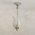 Art Deco 1940s Italian Murano Glass Leaf Basket Pendant Attributed to Barovier & Toso For Sale - Image 3 of 11