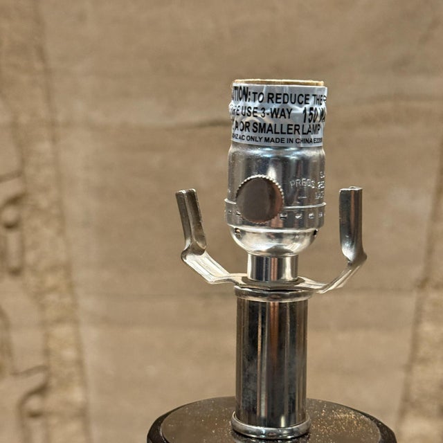 1990s Crystal Table Lamp by Ralph Lauren For Sale - Image 5 of 10