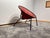 Balloon Lounge Chair in Red Suede & Metal by Hans Olsen For Sale - Image 6 of 18