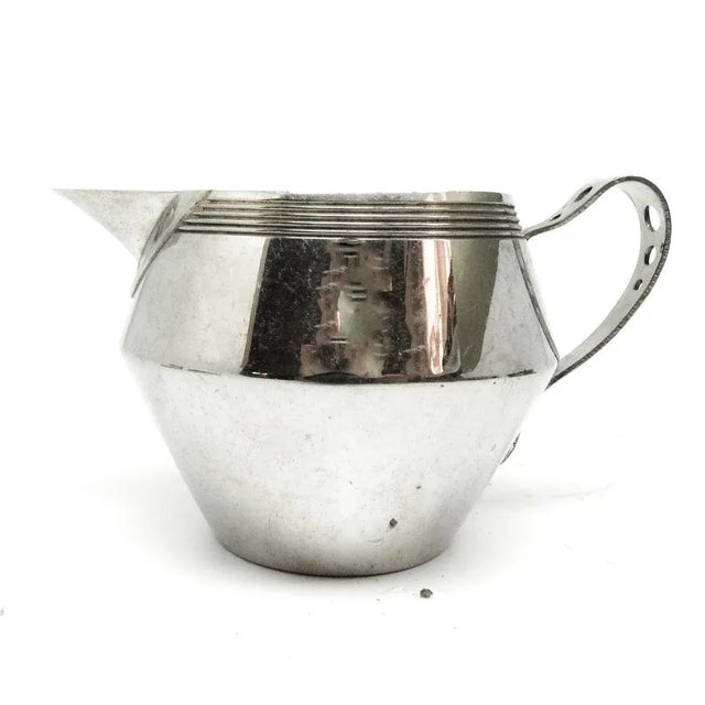 Metal Art Nouveau Milk Jug from WMF, Germany, Early 1900s For Sale - Image 7 of 8