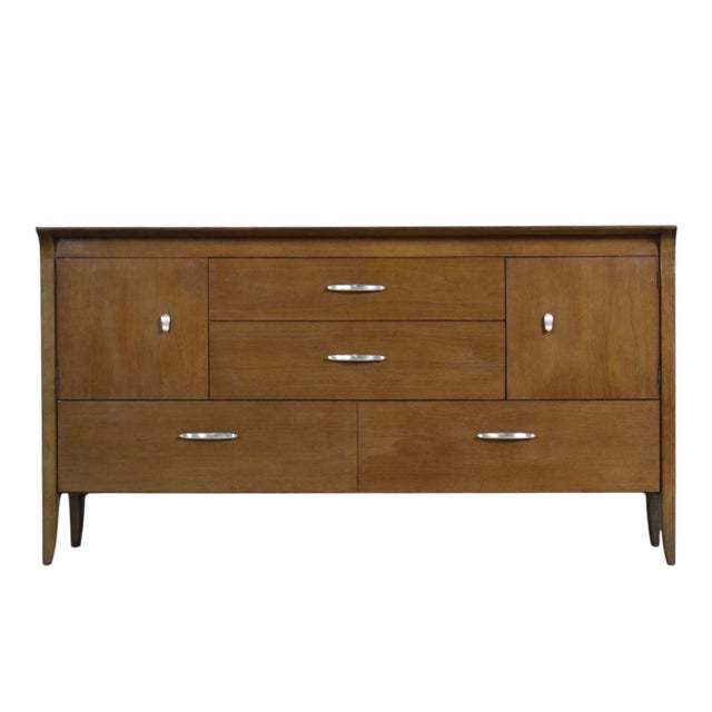 1950s Mid-Century Modern Drexel Profile K37 Buffet Credenza by John Van Koert For Sale - Image 6 of 12