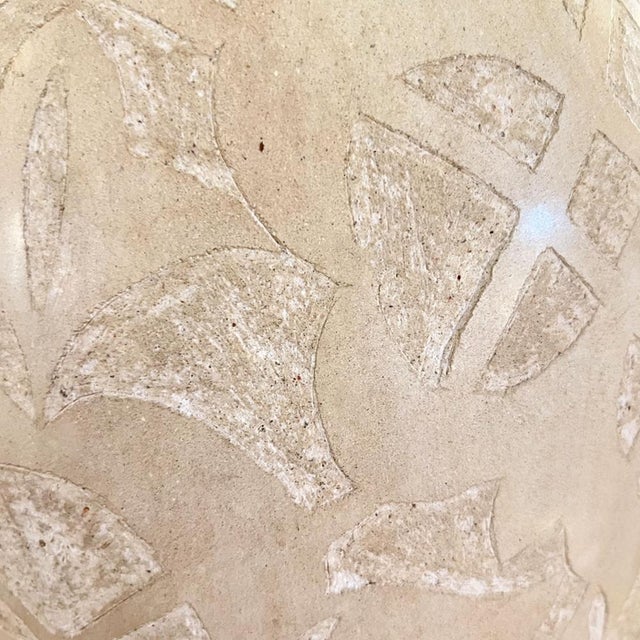 Large Mid-Century French Ceramic Table Lamp, 1960s For Sale - Image 4 of 6