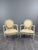20th Century Louis XVI Medallion Armchairs with Ottoman, Set of 3 For Sale - Image 3 of 13