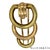 14K Yellow Gold Brooch / Pin Metal Type: 14K Yellow Gold Metal Purity: 585 Total Item Weight: 9.69 Grams Feature: Vintage...