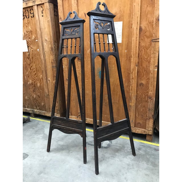 1990s Set of Four Vintage Easels For Sale In Los Angeles - Image 6 of 12