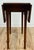 Vintage Turned Wood Drop Leaf Table For Sale - Image 12 of 18