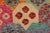 Shabby Chic Balochi Pink/Blue Wool Rug - 6'7''x9'9'' For Sale In New York - Image 6 of 10