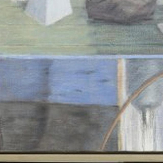 Mário Américo, Abstract Composition, 1988, Oil Painting on Canvas For Sale - Image 3 of 6