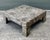 Stone Vintage Boho Emperador Marble Coffee Table For Sale - Image 7 of 11