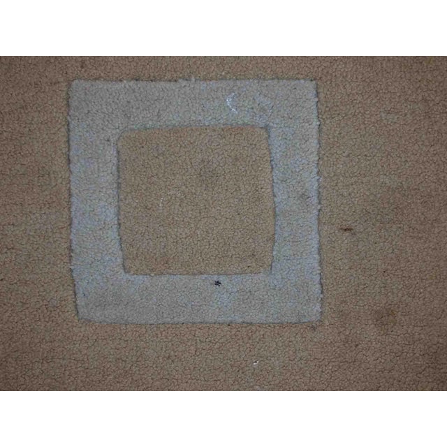 1980s Handmade Vintage Chinese Modern Rug 3.9' X 5.9' For Sale - Image 4 of 10