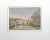 Vintage French Watercolor Landscape - Pont Du Buis Bridge (Aurillac, France) For Sale - Image 4 of 5