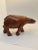 Vintage Hand Carved Solid Wood Water Buffalo Bull Animal Figurine For Sale - Image 4 of 5