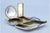 Silver Toiletry Box with Mirror Inside For Sale - Image 6 of 10