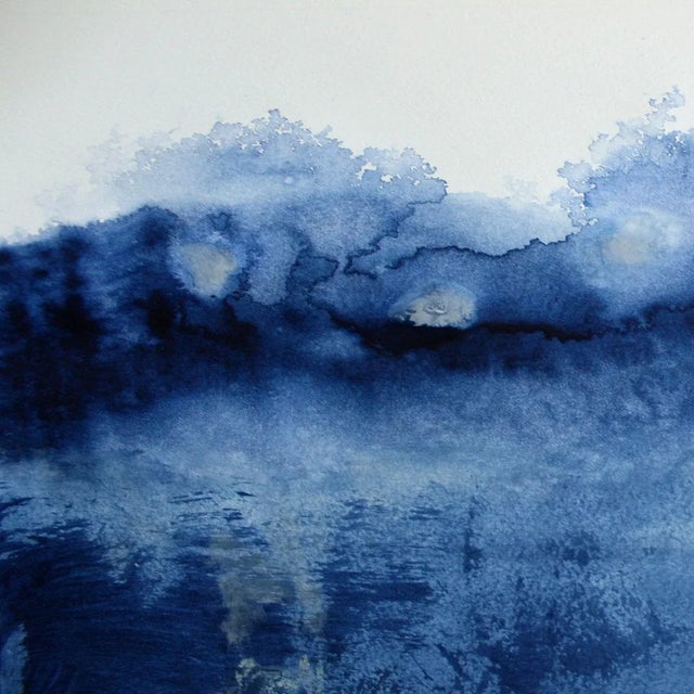 2010s Contemporary "Arctic Chill I" Abstract Print For Sale - Image 5 of 5