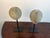 Mid-Century Modern Pair of Mounted Spheres on Iron Bases For Sale - Image 3 of 11