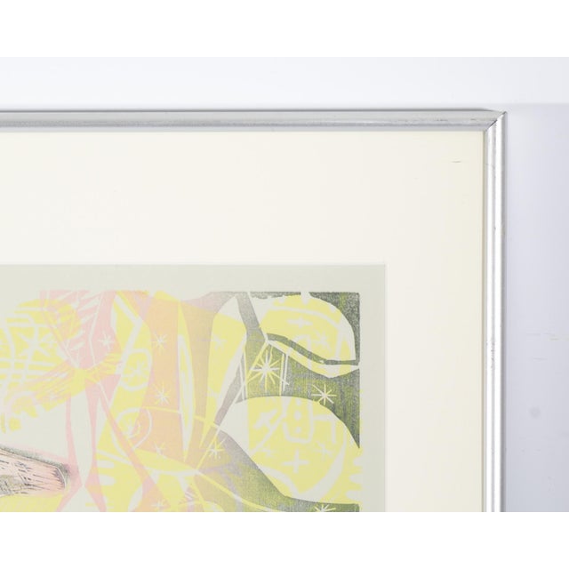 Monoprint of a Seated Woman by Ed Funk For Sale In Indianapolis - Image 6 of 10