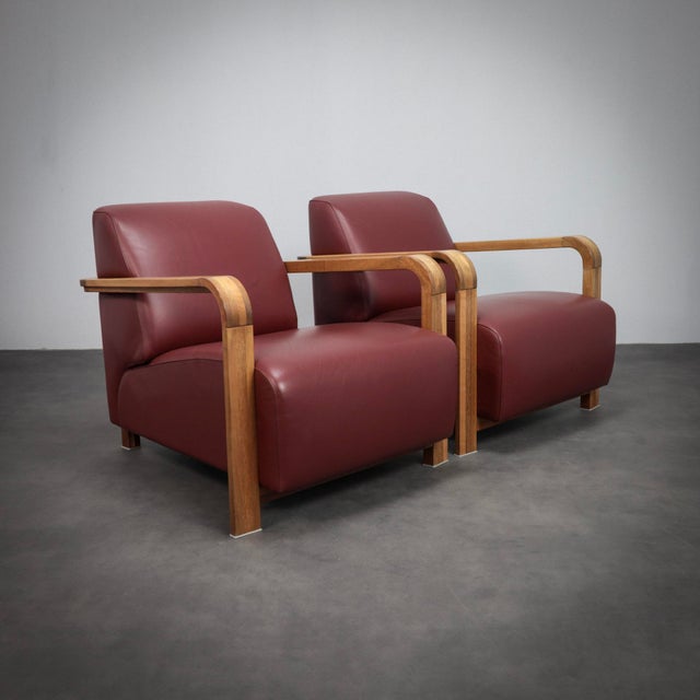 Lounge Chairs by Hugo de Ruiter for Hemingway, Netherlands, 1990s, Set of 2 For Sale - Image 12 of 12