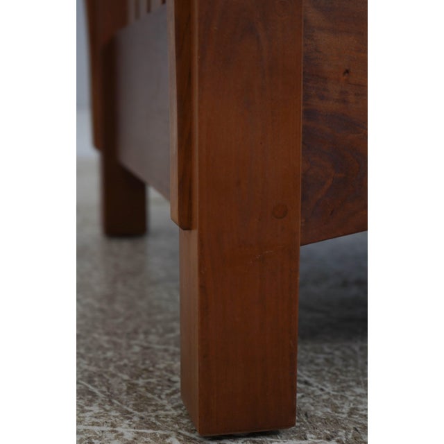 Stickley Mission Cherry Morris Chair For Sale - Image 9 of 18