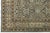 Antique Malayer Style Rug With Muted Slate, Charcoal, and Ivory Botanical Motif For Sale - Image 4 of 12