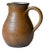 Brutalist Stoneware Pitcher, 1960s For Sale