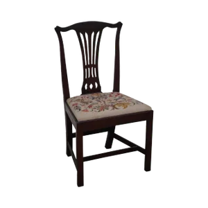 Berwyn Furniture Cabinet Makers 18th Century Style Mahogany Chippendale Side Chair