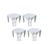 Bamboo-Style Side Tables by Century Furniture, Set of 4 For Sale - Image 4 of 4
