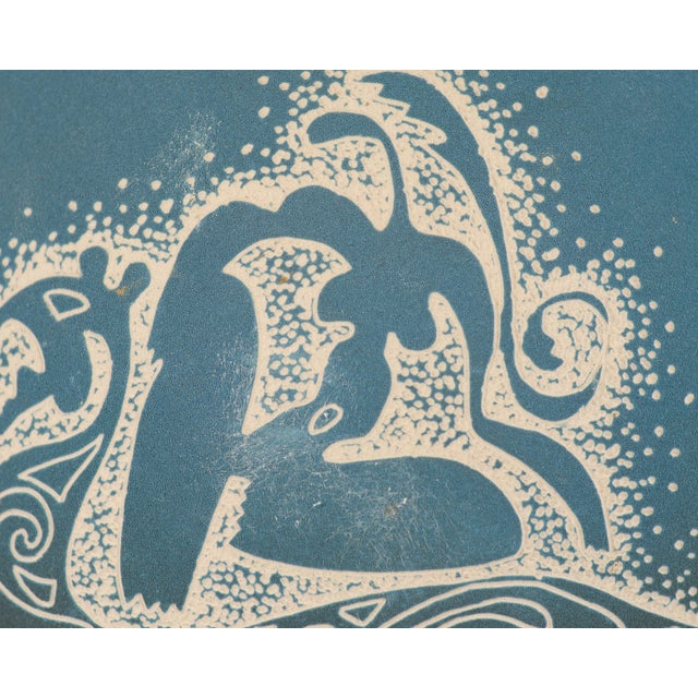 Ceramic Vintage Ceramic Vase With Abstract Female Figure For Sale - Image 7 of 7