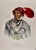Tah-Chee, Cherokee Chief: A 19th C. Folioisized Hand-Colored McKenney & Hall Lithograph For Sale