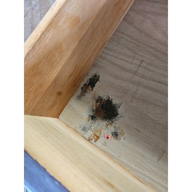Wood Lane Furniture Walnut and Laminate Six Drawer Dresser For Sale - Image 7 of 11