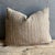 17" x 22" Includes Insert Colors: flax / natural / ocre / mustard A truly one-of-a-kind pillow, thoughtfully handcrafted...