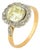 19th Century French Victorian Gia 2.00 Carat Old Mine Cut Diamond 18k Yellow Gold Ring, Size 6.75 For Sale
