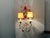 Ruby Red Crystal Beaded Sconces, 1940s, Set of 2 For Sale - Image 6 of 15