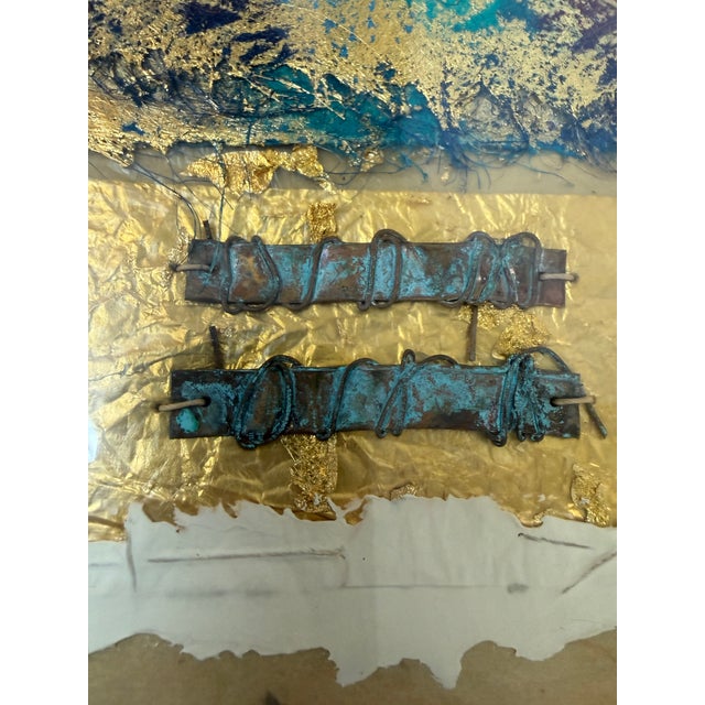 Kara Young "Ancient Dreams" Mixed Media Art, Framed For Sale In San Francisco - Image 6 of 12