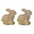 Bring natural charm to your home or garden décor with this Rustic Terra Cotta Rabbit Figurine Set. Crafted from terra...