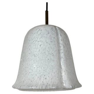 Mid-Century Modern Glass Pendant Lamp from Glashütte Limburg, 1960s For Sale