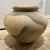 Mid-Century Modern 1980s Plaster Vase With Abstract Pattern For Sale - Image 3 of 6