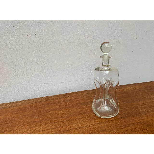 Large Vintage Danish Glass Kluk Kluk Bottle from Holmegaard, 1970s For Sale - Image 5 of 11