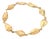 Mid 20th Century Eight Conch Seashell 14k Yellow Gold Charm Bracelet For Sale