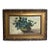 Antique Liverleaf Flower Oil Painting For Sale