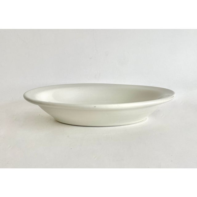 American 1930s Ironstone Oval Platter For Sale - Image 3 of 6