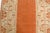 Apricot Vintage Turkish Oushak Style Terracotta and Cream Rug For Sale - Image 8 of 9