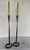 Silver Pair of Belltrees Forge Tall Hand-Forged Pinecone Candlesticks / Scottish Artisan Blacksmith For Sale - Image 8 of 17