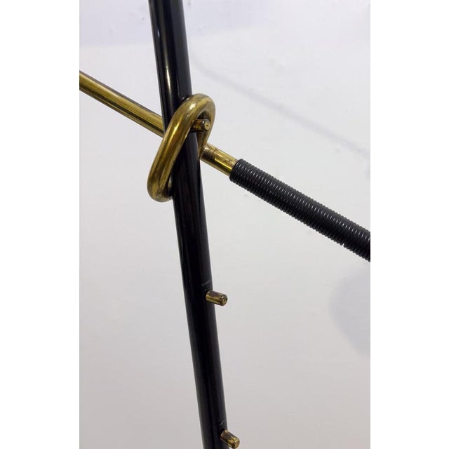 N°2097 Floor Lamp Pelican attributed to J.T. Kalmar, Vienna, 1950s For Sale - Image 3 of 8