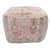 Crafted from a one-of-a-kind vintage Turkish rug, this ottoman brings rich texture, soft color, and timeless character to...