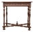 Antique Carved Oak Side Table For Sale