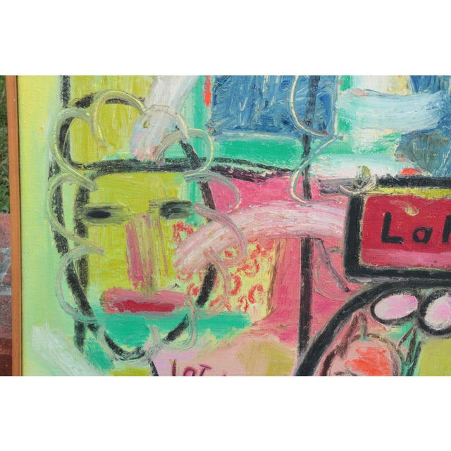 2000 - 2009 Un Tableau Charmant Abstract in Oil For Sale - Image 5 of 7
